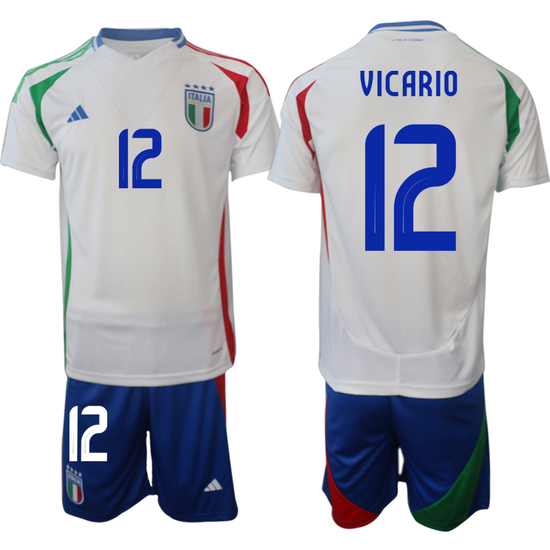 Men 2024-2025 Season Italy away white #12 Soccer Jersey